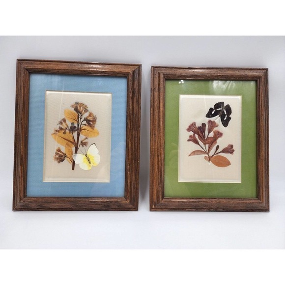 Elsie Kraft Other - Vintage Pressed Flower Pictures By Elsie Kraft for Belart/Nature Incentives USA